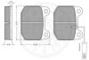 OPTIMAL 9844 Brake Pad Set, disc brake